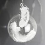 Personalised Feather Bauble