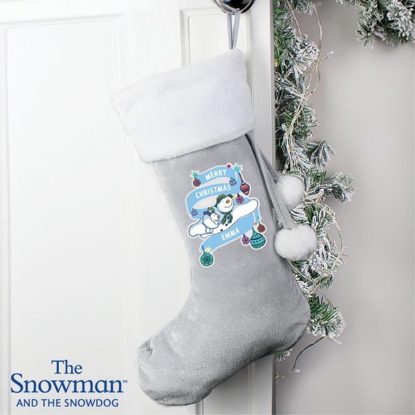 The Snowman and the Snowdog Stocking