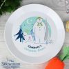 The Snowman and the Snowdog Plastic Plate